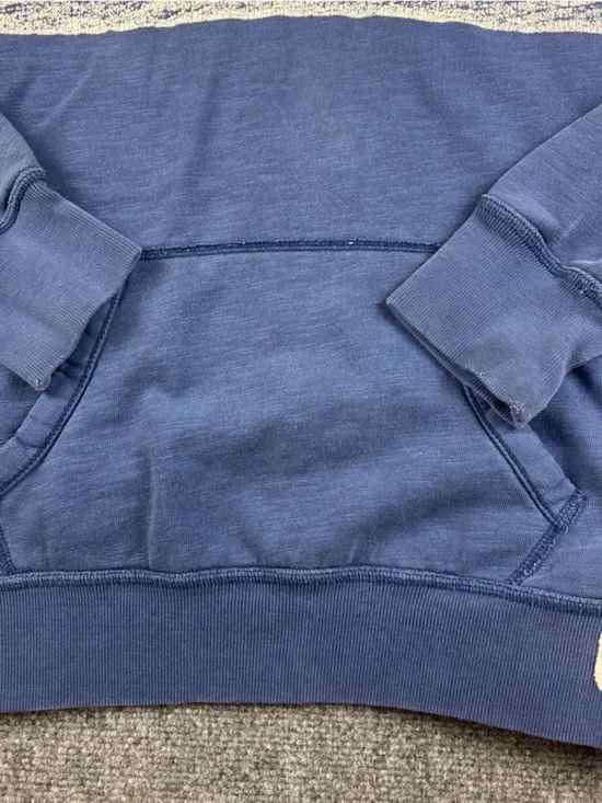 AMERICAN EAGLE Men’s Blue Pullover Hoodie Wing graphic size: Large - Picture 3 of 7